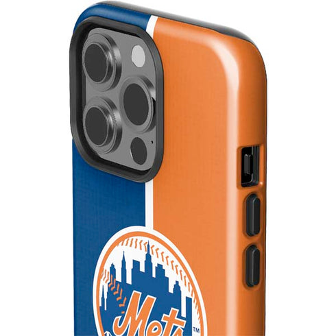 MLB New York Mets Split iPhone 15 Pro Impact Case